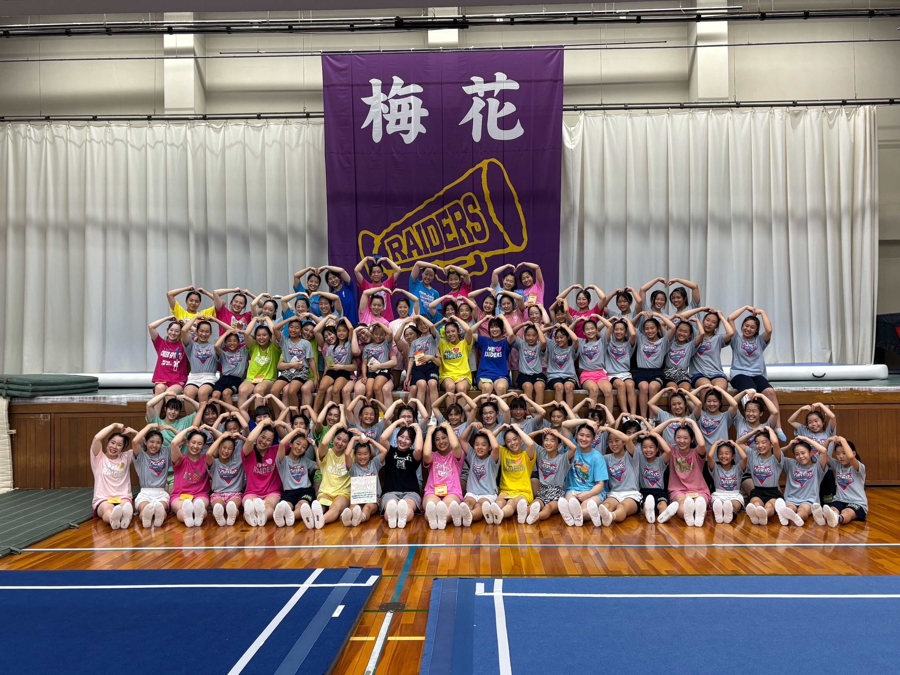 .
【THANK YOU FOR YOUR SUPPORT❤️‍🔥】

JAPAN CUPに向けて練習を始めた1ヶ月前
諸事情により約8年利用していた練習場所