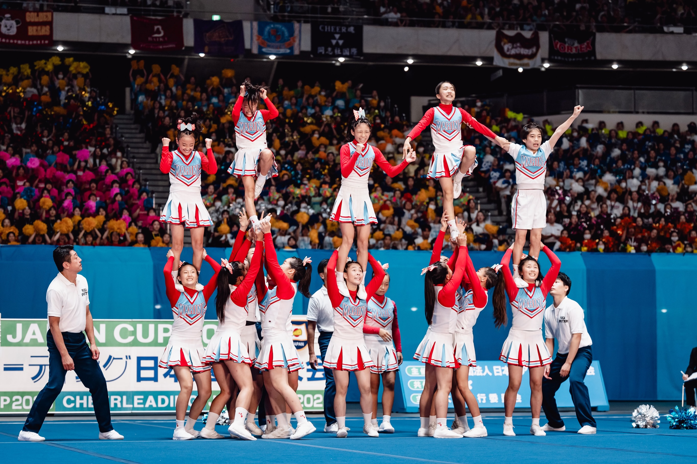 .
【JAPAN CUP 2026 DAY3】
Division1 中学校部門決勝 第8位

🏆 JAPAN CUP2026 チアリーディング日本選手権大会

