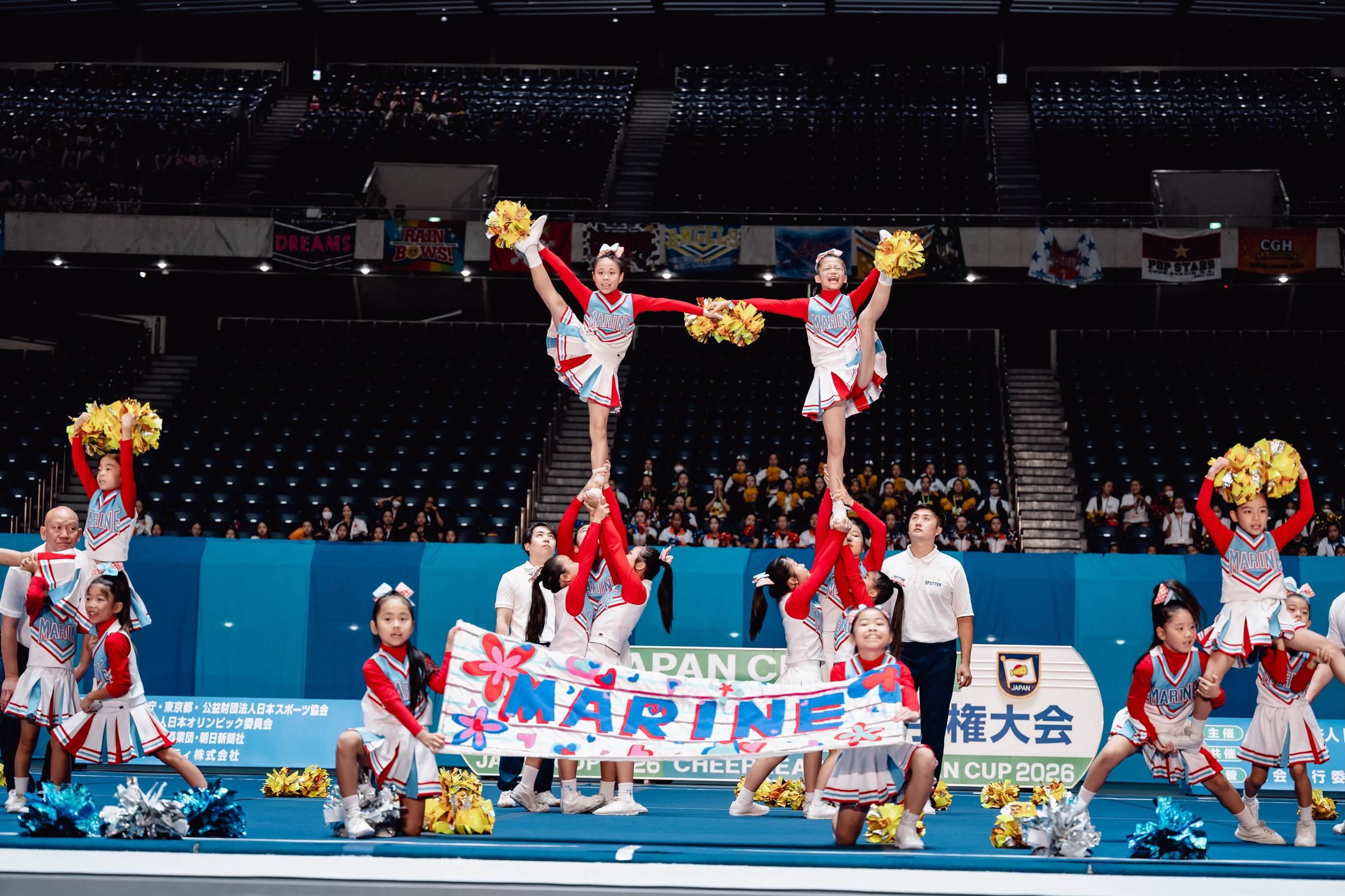 .
【JAPAN CUP 2026 DAY1】
エキシビジョンジュニアスター 技能賞

🏆 JAPAN CUP2026 チアリーディング日本選手権大会
📅 